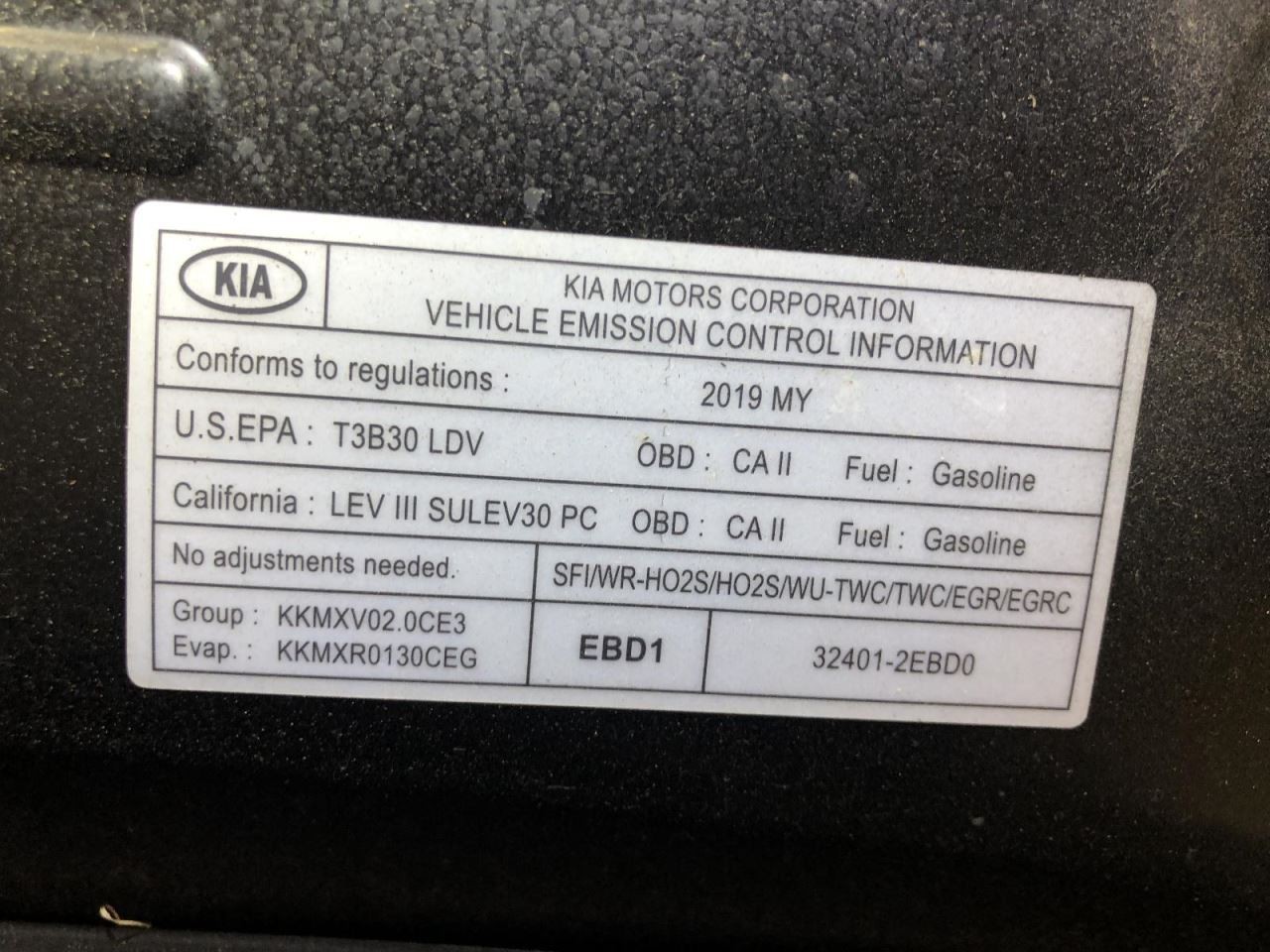 Camera/Projector Hatchback Camera Front Fits 19-23 FORTE 917047