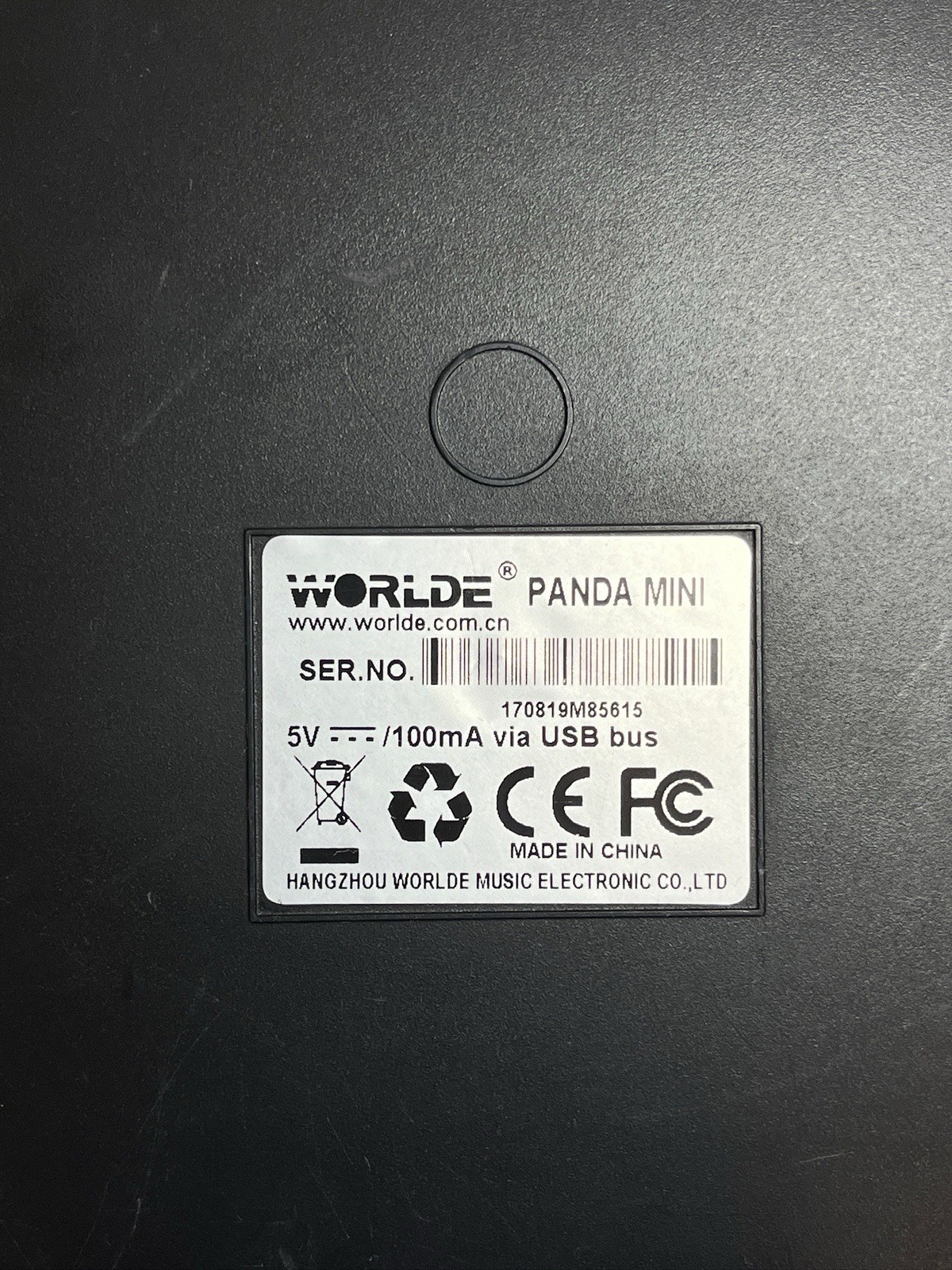 WORLDE Panda MINI 25-Key USB MIDI Keyboard and Drum Pad Controller - Tested