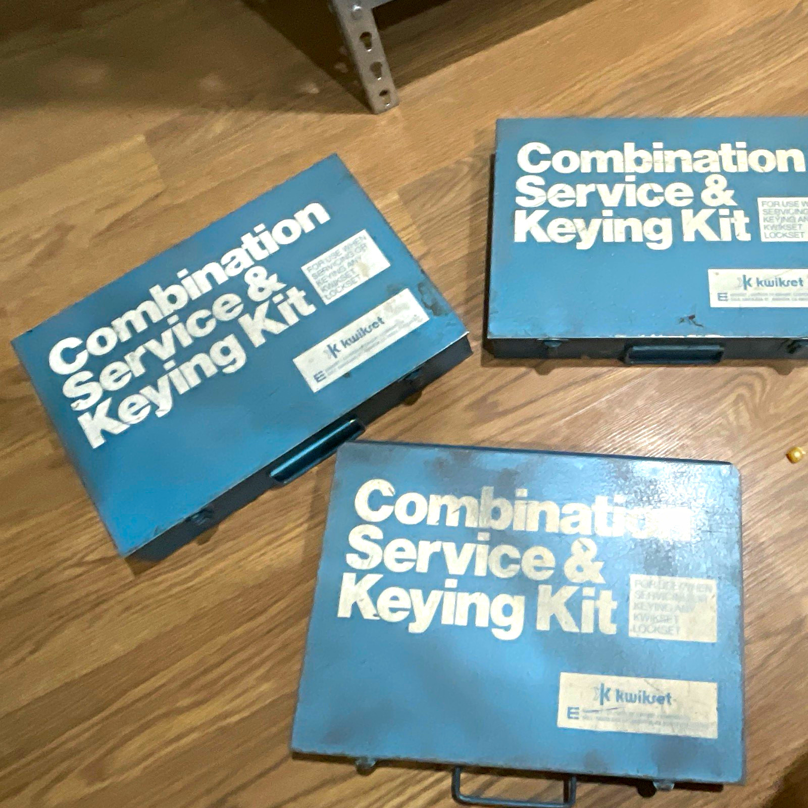 Kwikset 400 Combination Service & Keying Kit Metal Case all 3