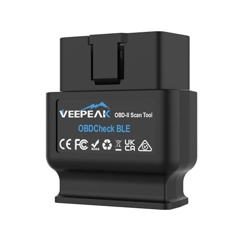 Veepeak OBDCheck BLE+ Bluetooth 4.0 OBD2 Scanner for iOS & Android, Car Code for