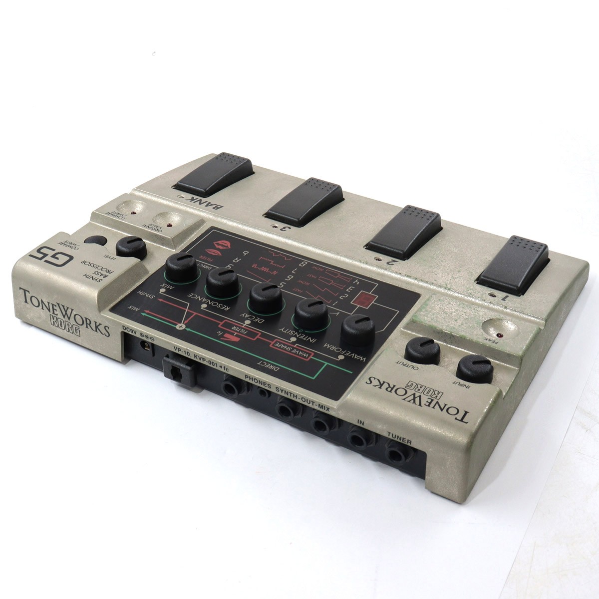 Korg Toneworks G5 Effect Pedal DSP Synthesis Technology No Box Used