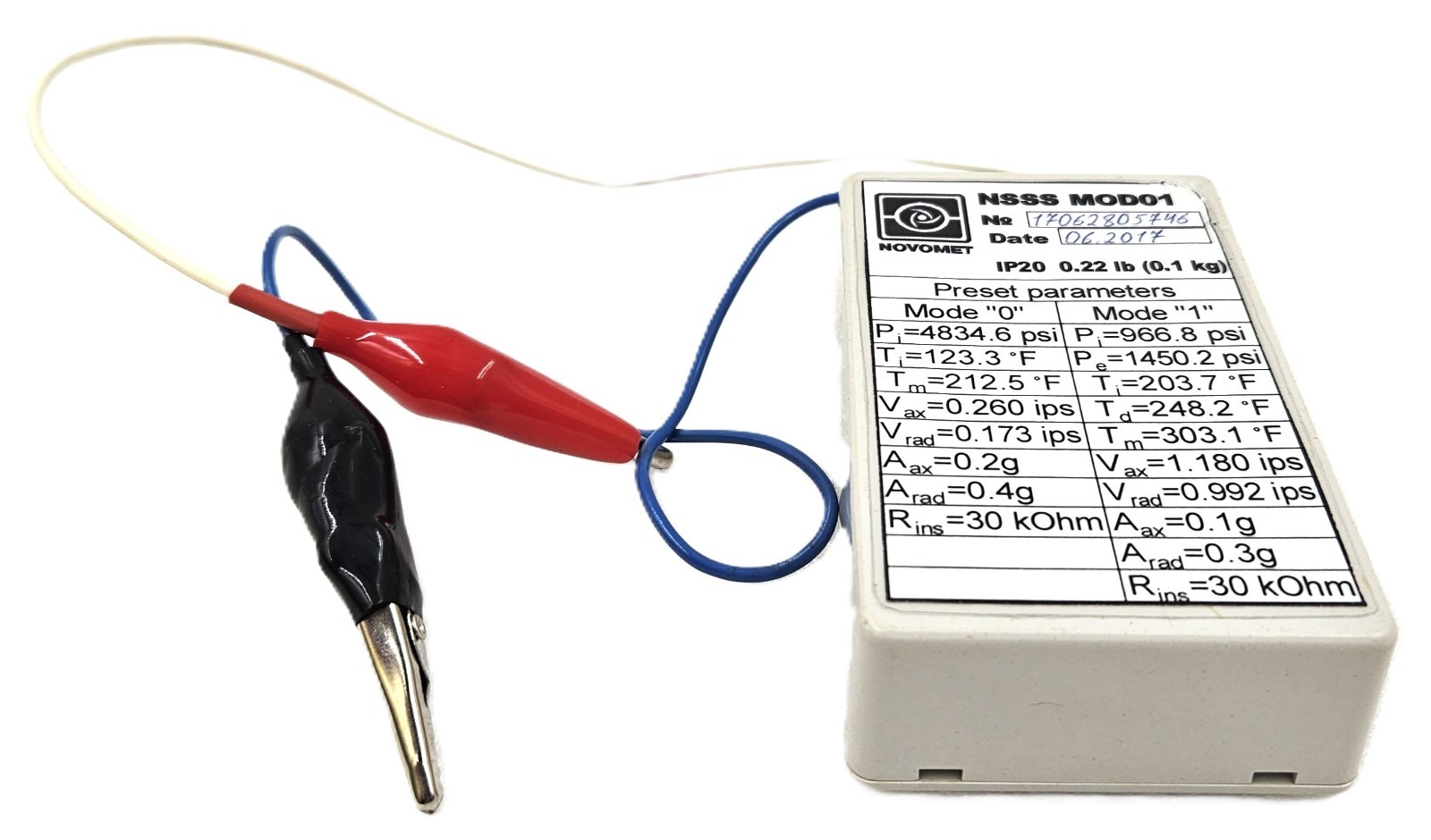 NOVOMET NSS MOD01 CALIBRATOR UNIT FAST SHIP