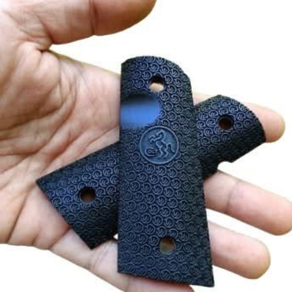Handcraft pistol grip for 1911 Officer/Compact size grip wood THAI Gun laser HD.