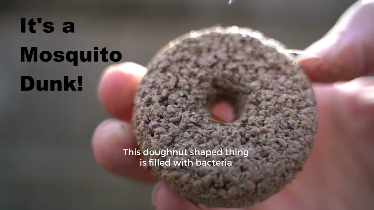 60 Summit BTI Mosquito Control Dunks Bactimous ~ Kill Mosquitoes & Larvae