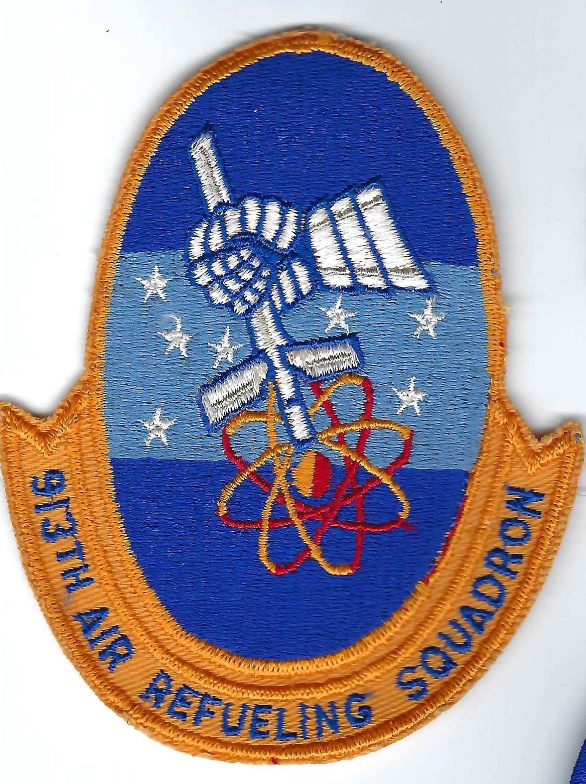 PATCH USAF 913TH AIR REFUELING SQ HEAVY VERS 1 BARKSDALE  AFB  B7-14
