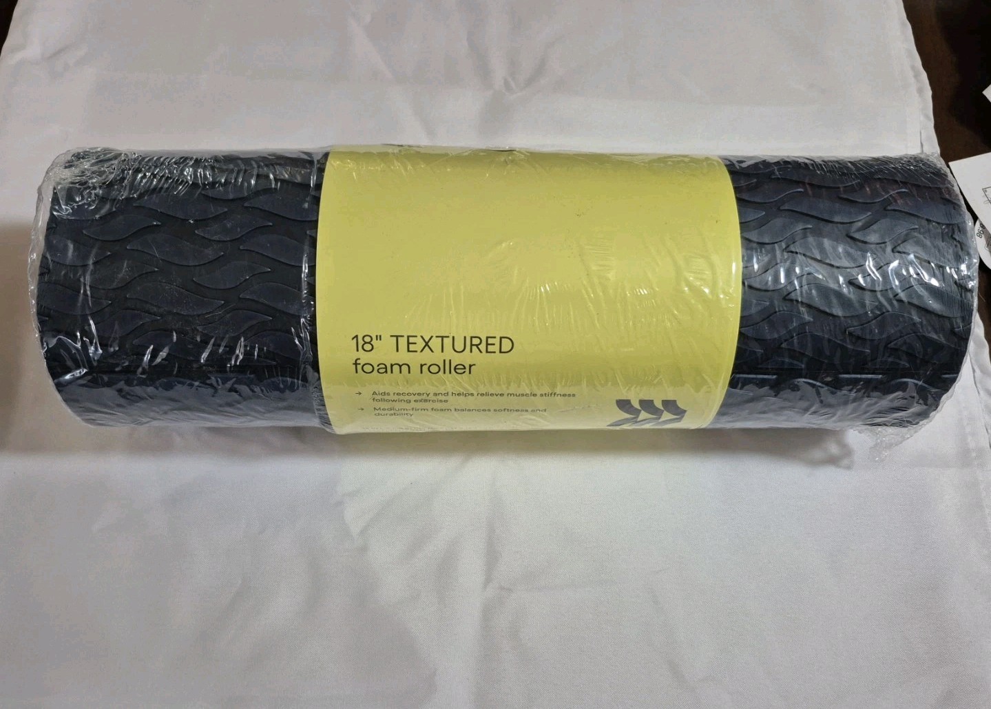 18" Textured Foam Roller - Navy Blue - All In Motion (S1690)