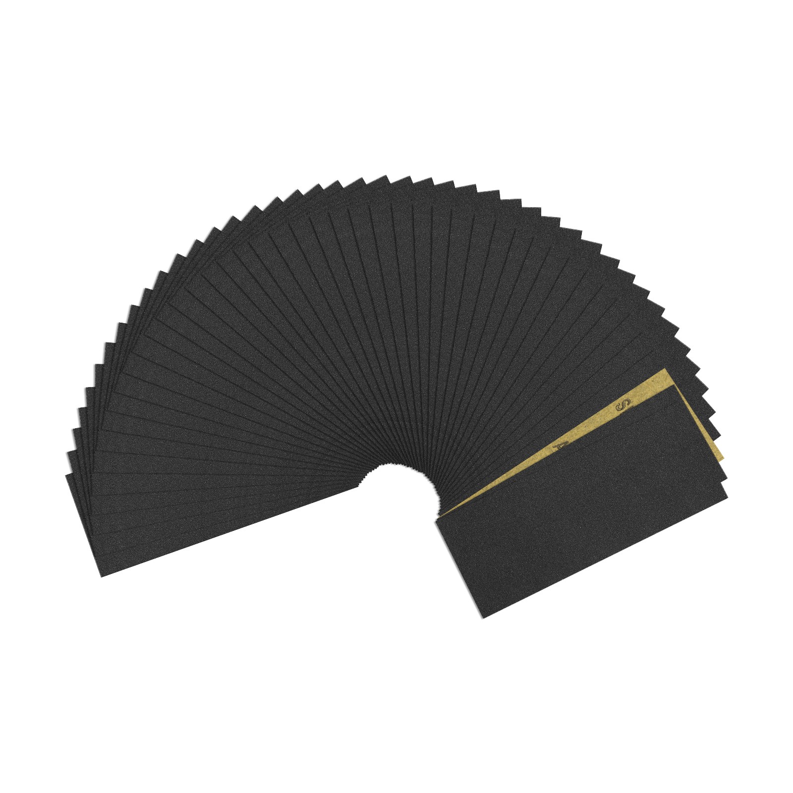 Sandpapers (3.6" x 9"/91mm x 229mm) 45 Sheet, 120 Grit Sand Paper for Polishing