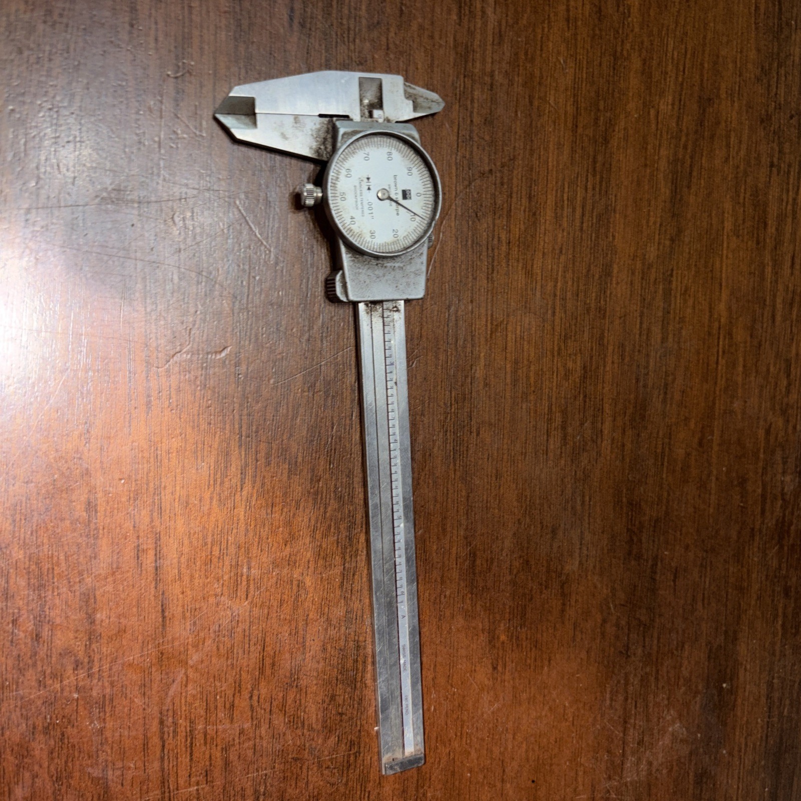 Brown & Sharpe 599-579-4 Dial Caliper 0 - 6" - Silver Missing Glass