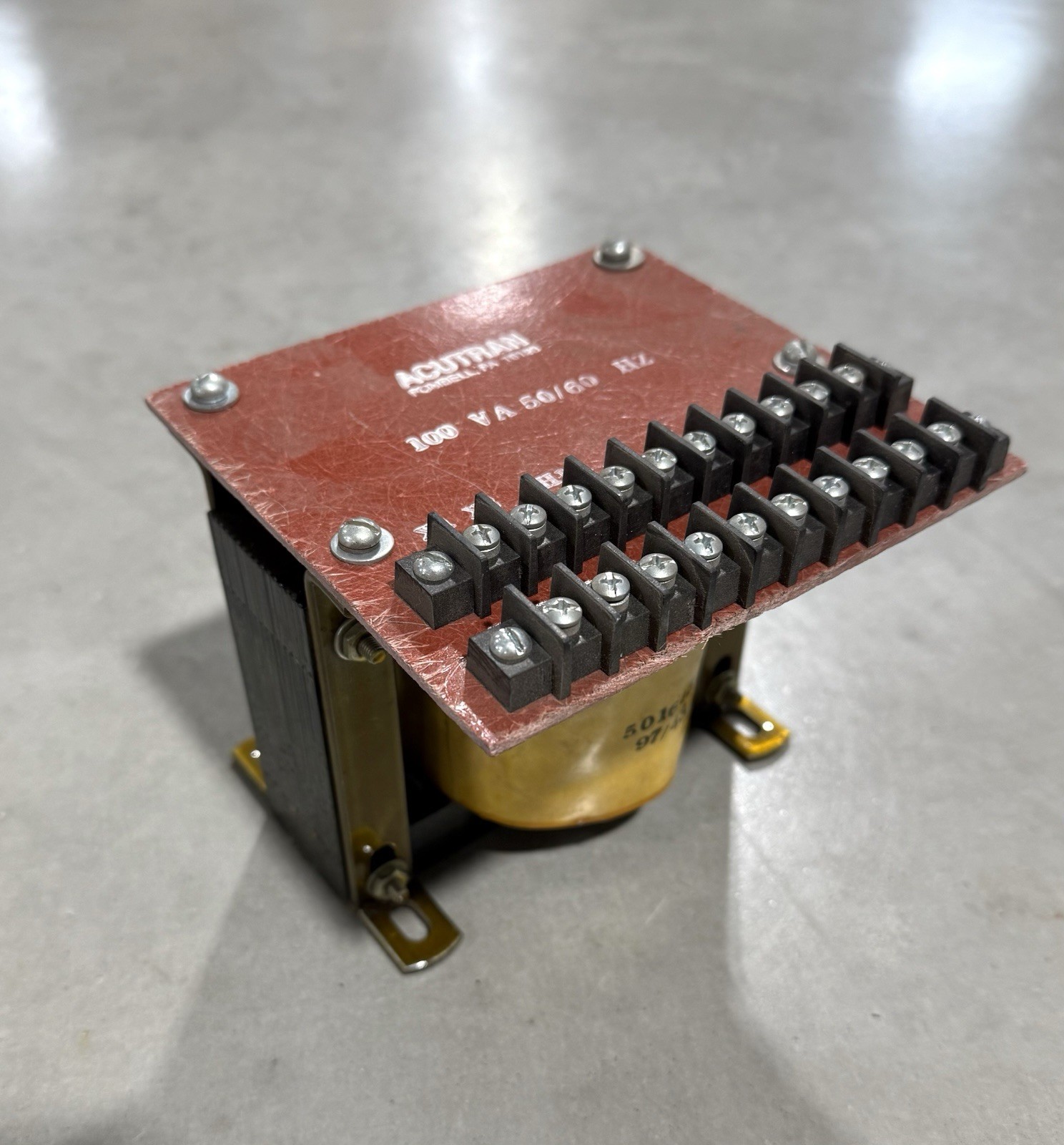 Acutran Control Power Transformer CPT 501645 97/43 100 VA 50/60 Hz NEW OLD STOCK