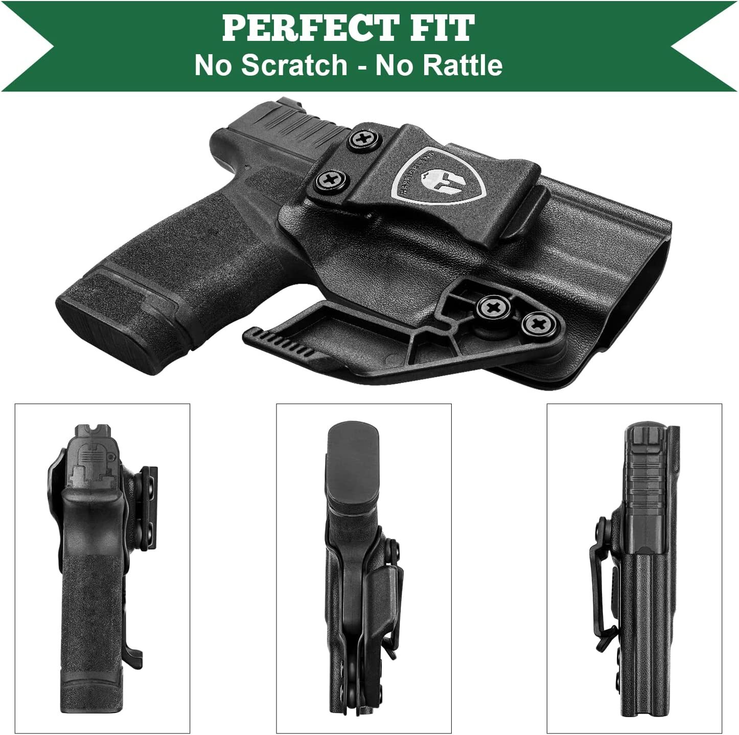 IWB Kydex Holster Optic Cut & Claw Fit Springfield Armory Hellcat&Hellcat Pro