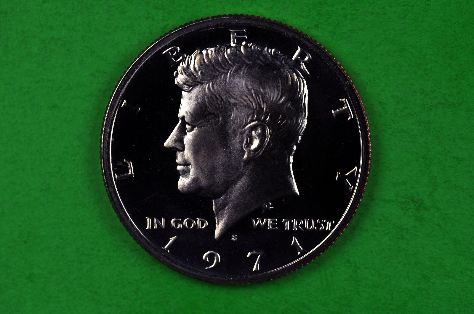 1971-S  Kennedy Half Dollar Deep Cameo US GEM  Proof Coin