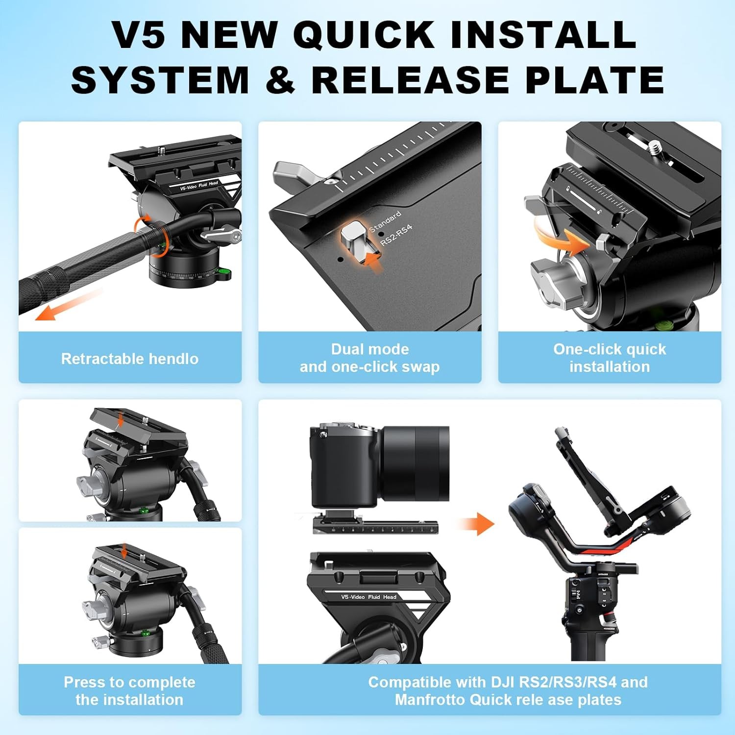 COMAN M1 M1V5 Portable Carbon Fiber Camera Monopod Lightweight Quick Released