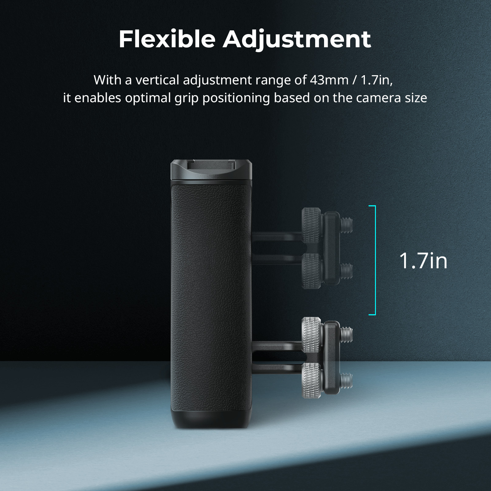 SmallRig Mini Side Handle with 1/4" -20 Screws for Camera Cage 4756
