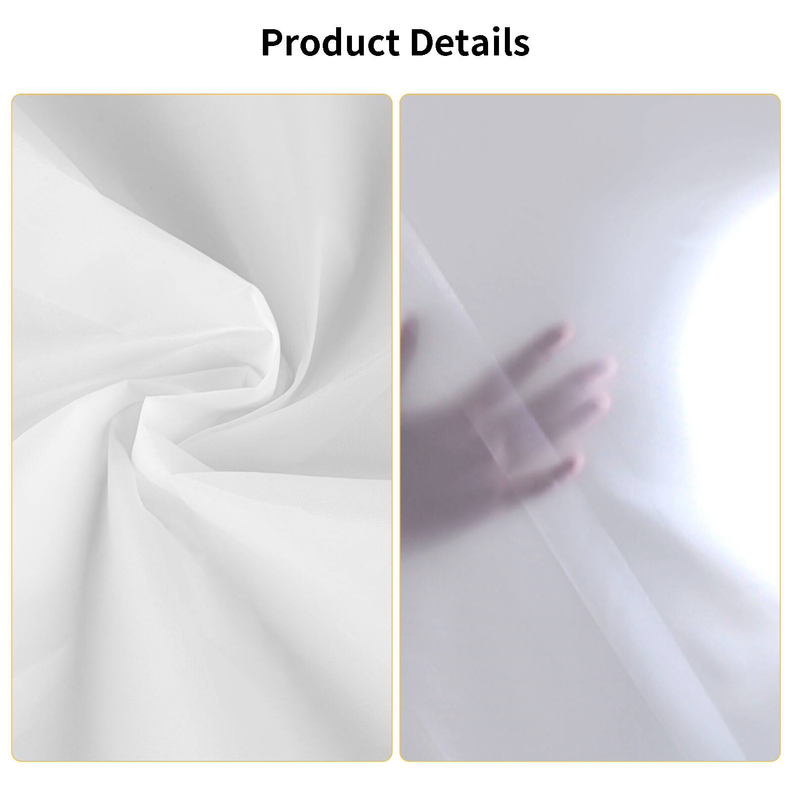 1.7m*1/2/3/4m Diffuser Fabric Nylon Silk White Diffusion Seamless Light Modifier
