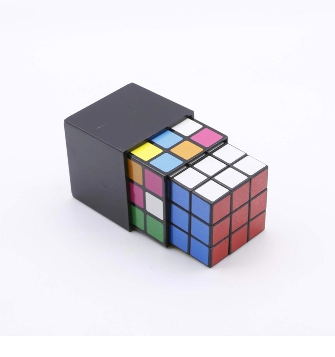Instant Solve Magic Trick w/ Black Box – Color Changing Sides in a Flash