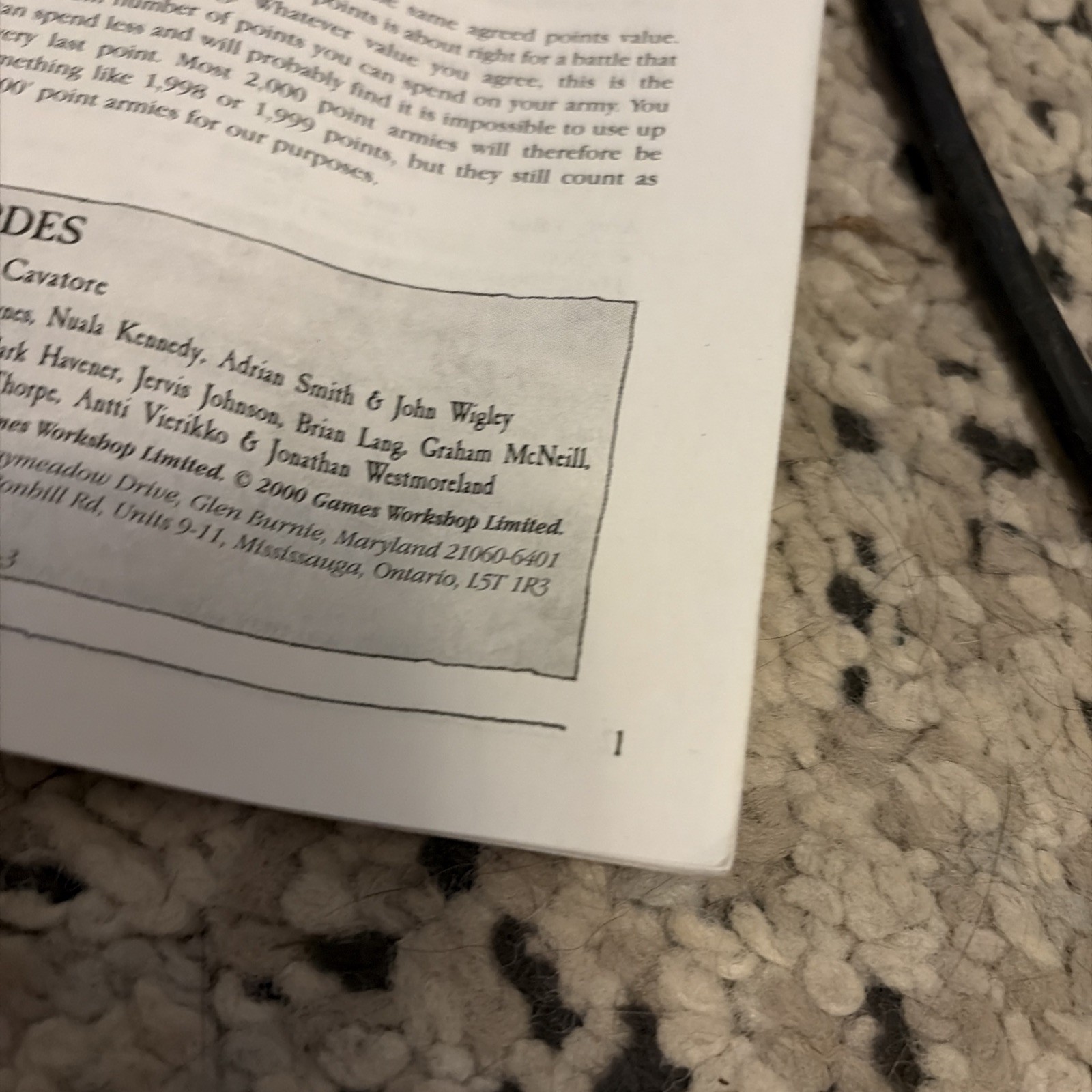 Games Workshop Warhammer Ravening Hordes In Good Condition
