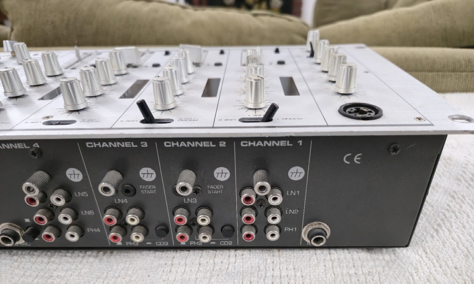Stanton RM-80 Professional Stereo Mixer Clean Great Shape Untested Nice!