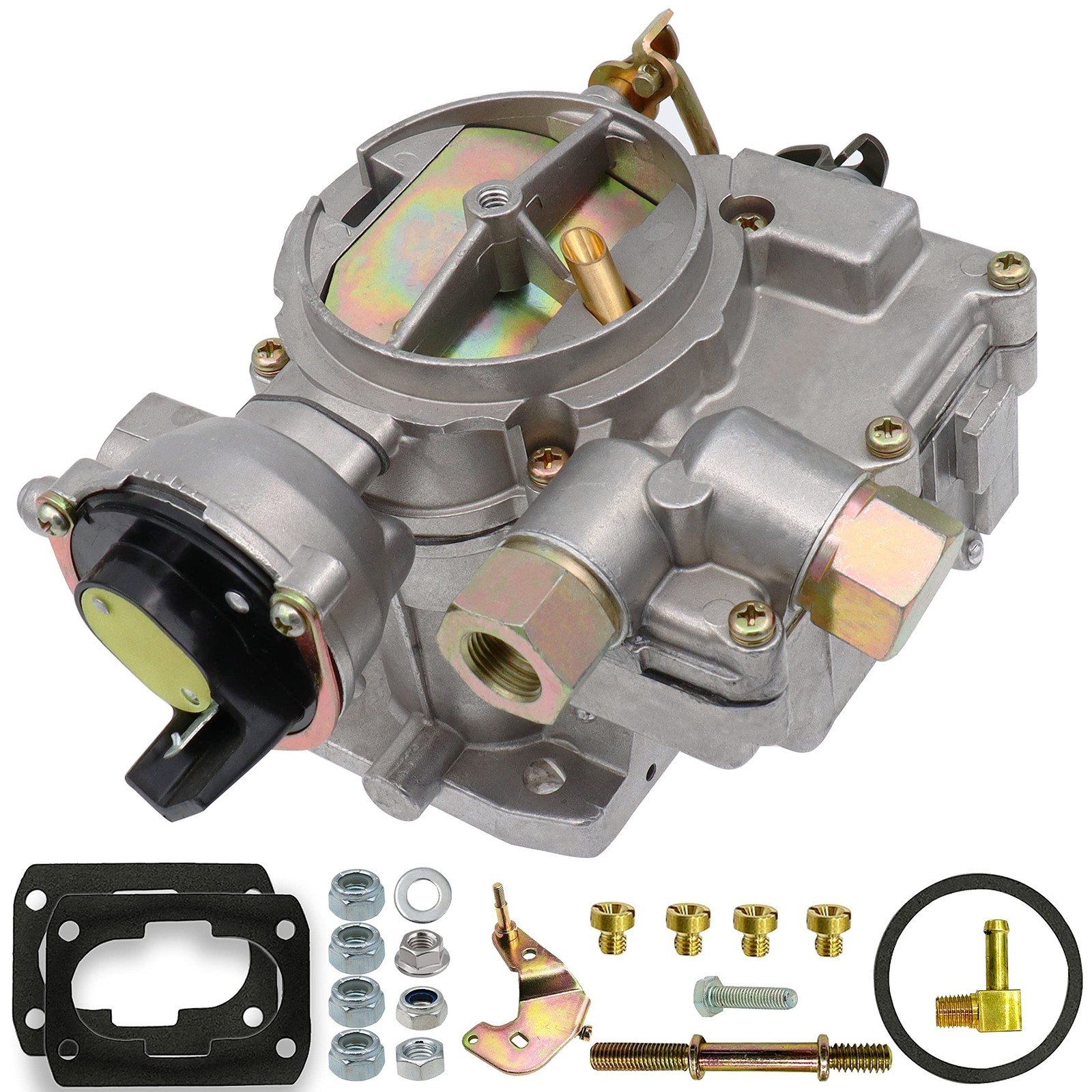 2 Barrel Marine Carburetor for Mercruiser 3.0L Carburetor Mercarb 2.5L 4 CYL ...