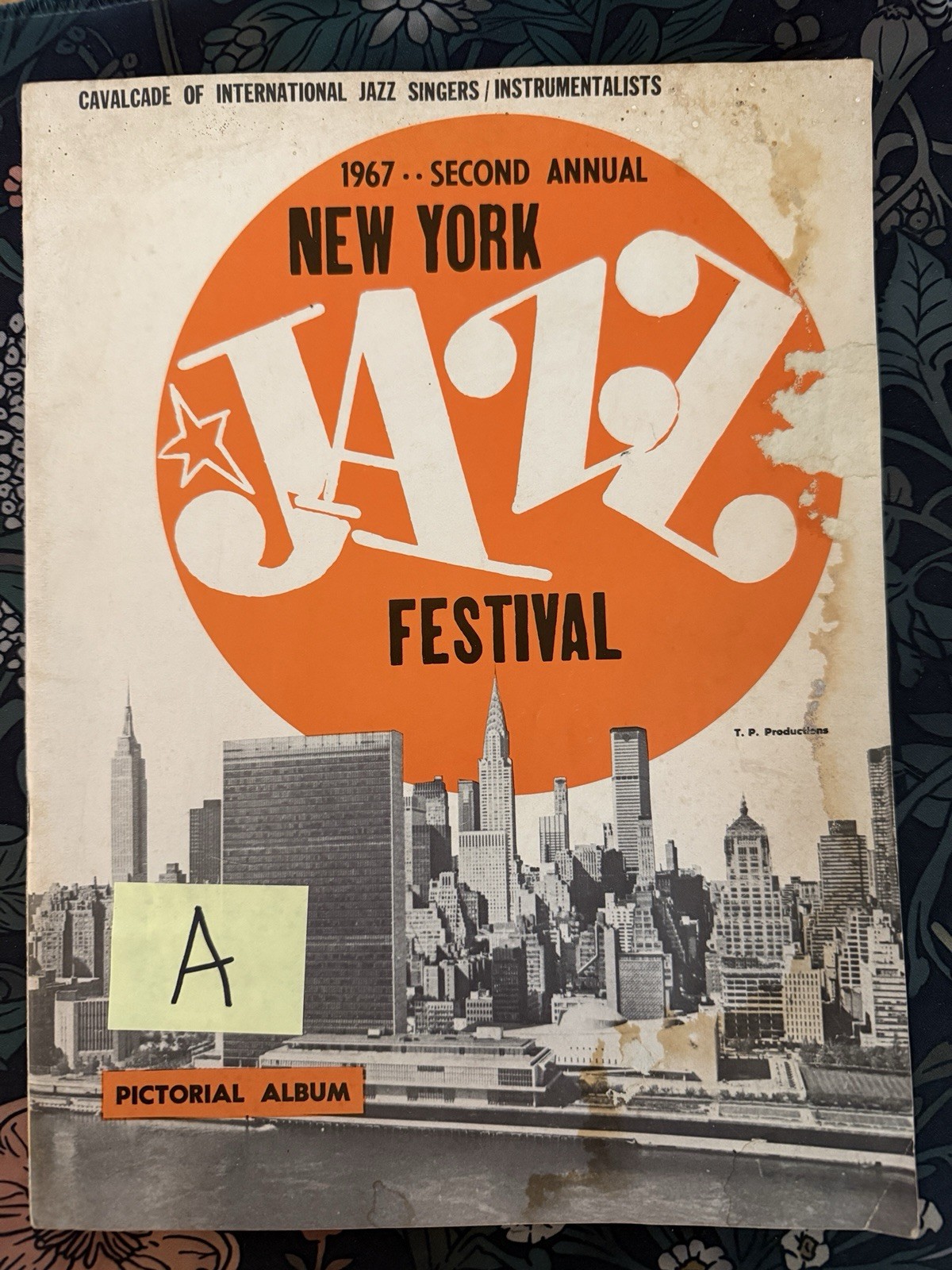 1967 New York Jazz Festival Pictorial Album World Series of Jazz