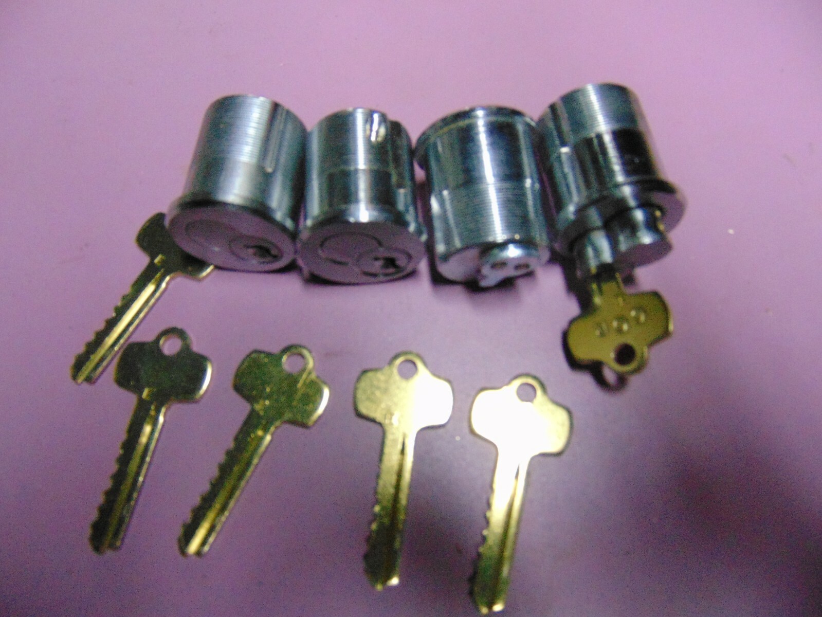 4 BEST LOOK ALIKE MORTISE  LOCKS  WITH 5 KEYS AND 1 CON. KEY      LOCKSMITH