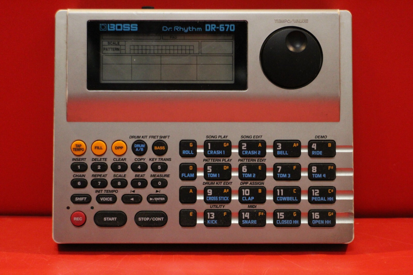 USED BOSS Roland DR-670 Dr. Rhythm Box Drum Machine Sequencer U2482 250214