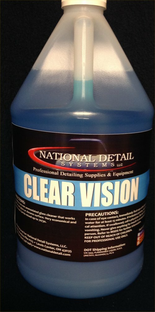 NDS CASE of 4 Clear Vision (Professional Glass Cleaner) (Case 4 Gal) NDS