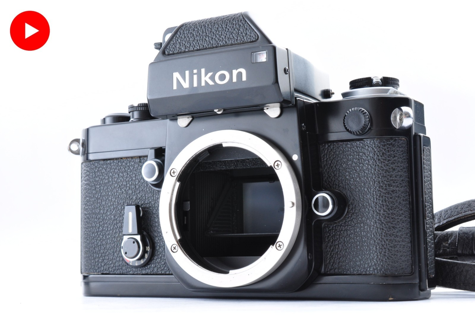 [Exc+3] Nikon F2 Photomic DP-1 Black 35mm SLR Film Camera From Japan #6116