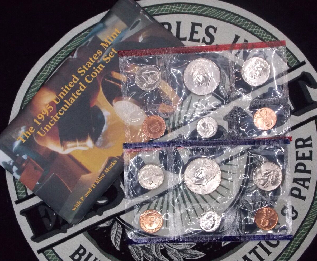 1995 U.S. MINT Uncirculated BU Set (10 Coin) East Coast Coin & Collectables, Inc
