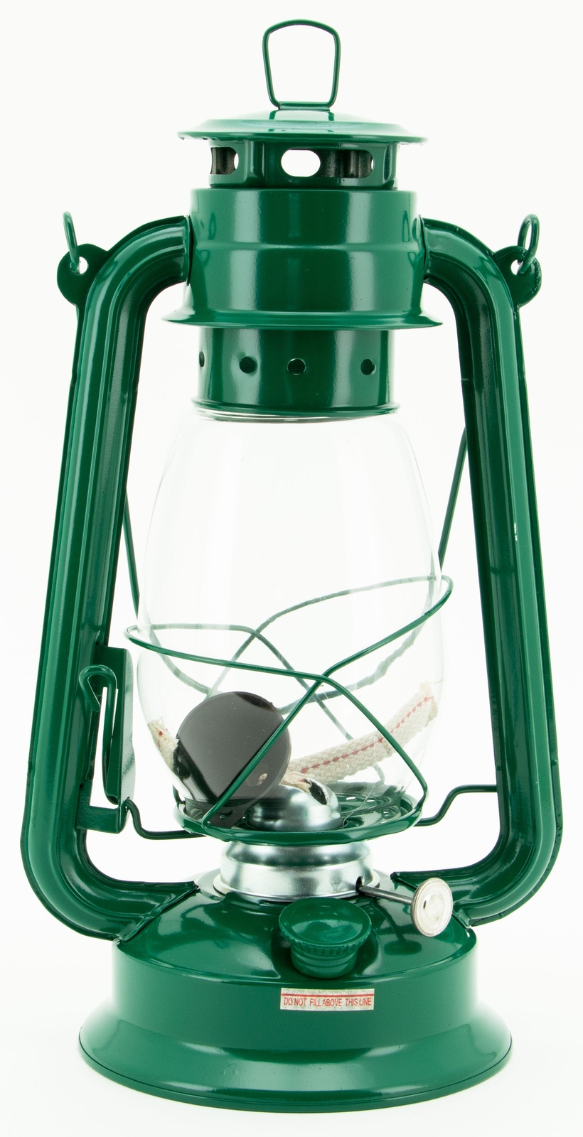 Green Kerosene Hurricane Lantern