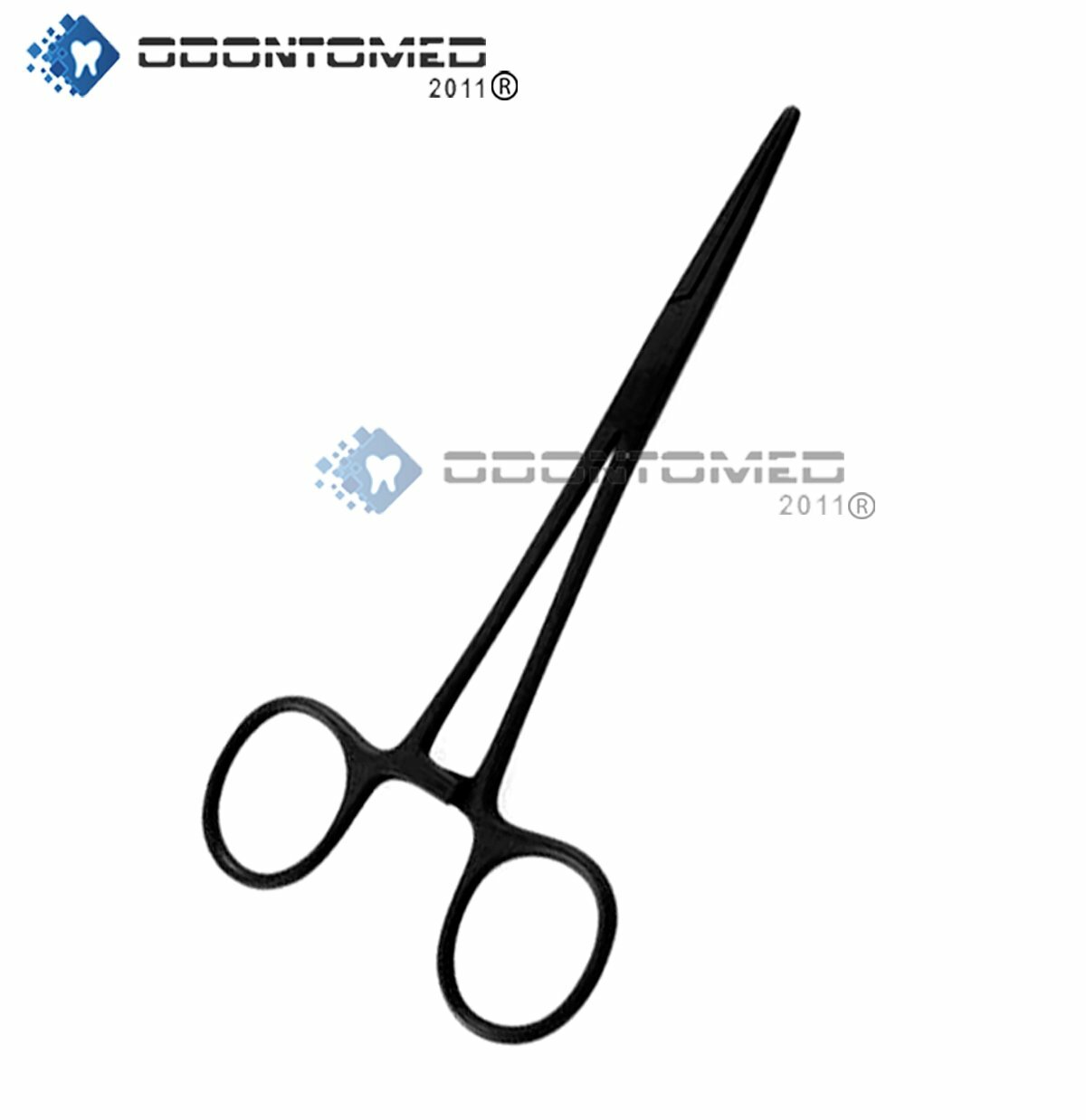 1 Kelly forceps 5.5" Black Color Rings Str full Black