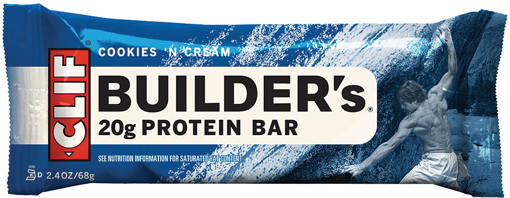 Clif Bar Clif Builder's Clif Builders Cookies'n Cream Energy Food Pack of 12