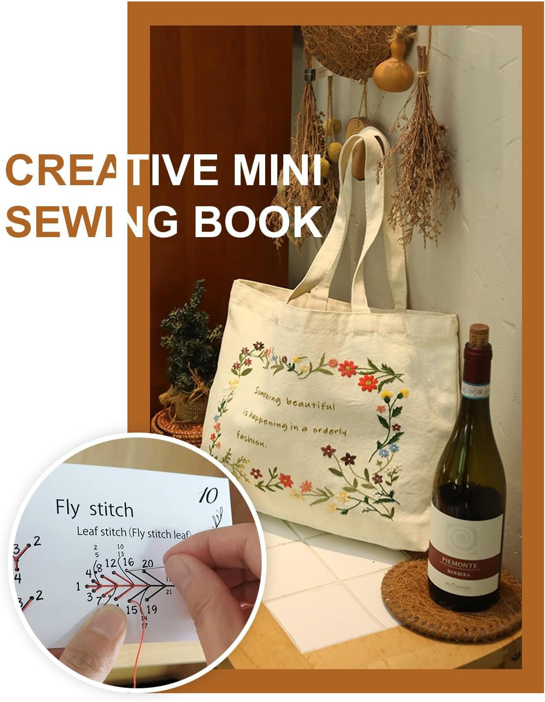 2 Pack Creative Mini Sewing Book, Enthusiasts & Beginners Ideal for DIY