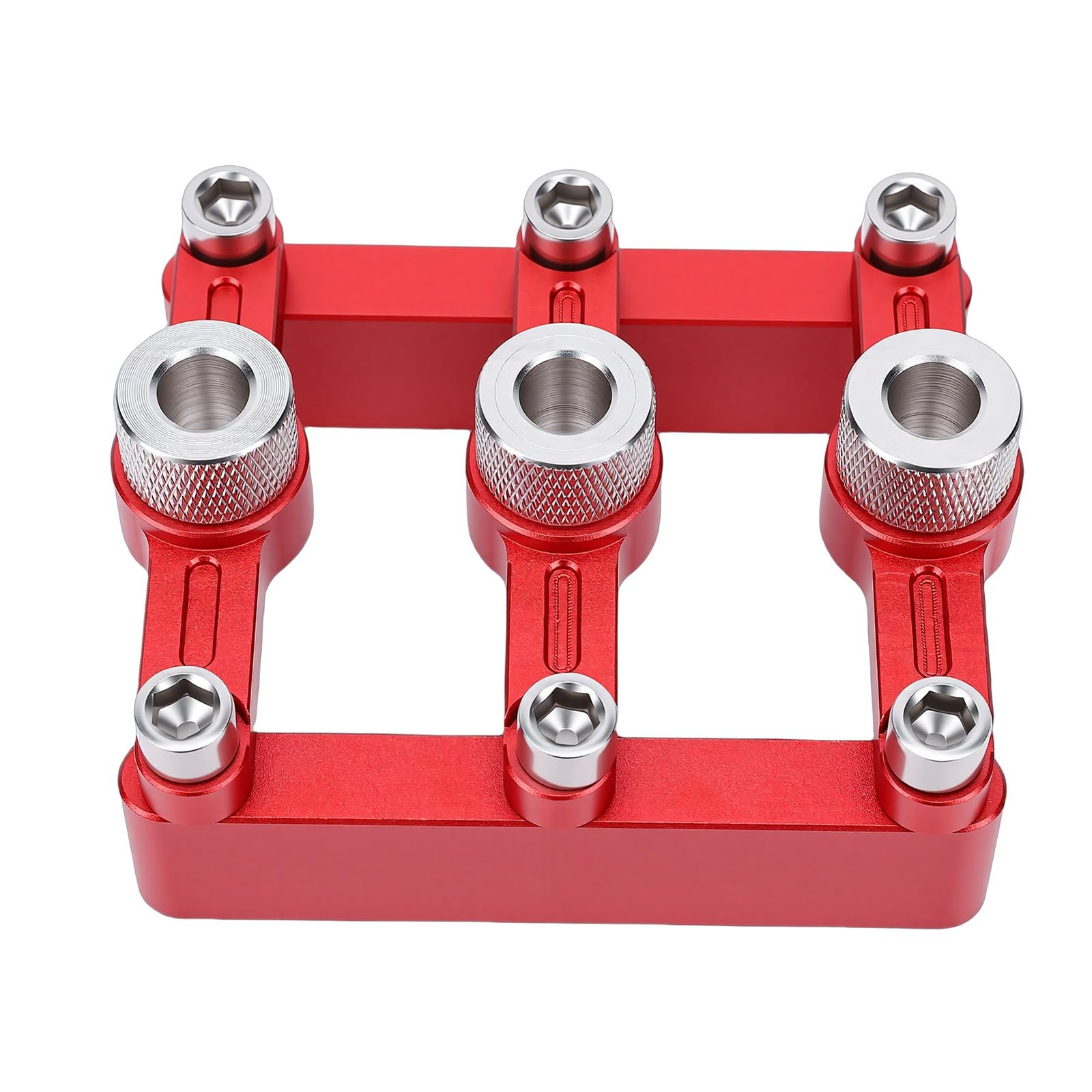 Self Centering Dowel Jig Drill Guide for Woodworking Adjustable Hole Locator ...