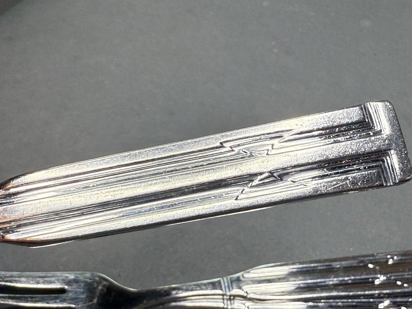 SUPREME by TOWLE SOUTHWEST Salad Forks Korea (Set of 3) Geometric PreOwned VGX
