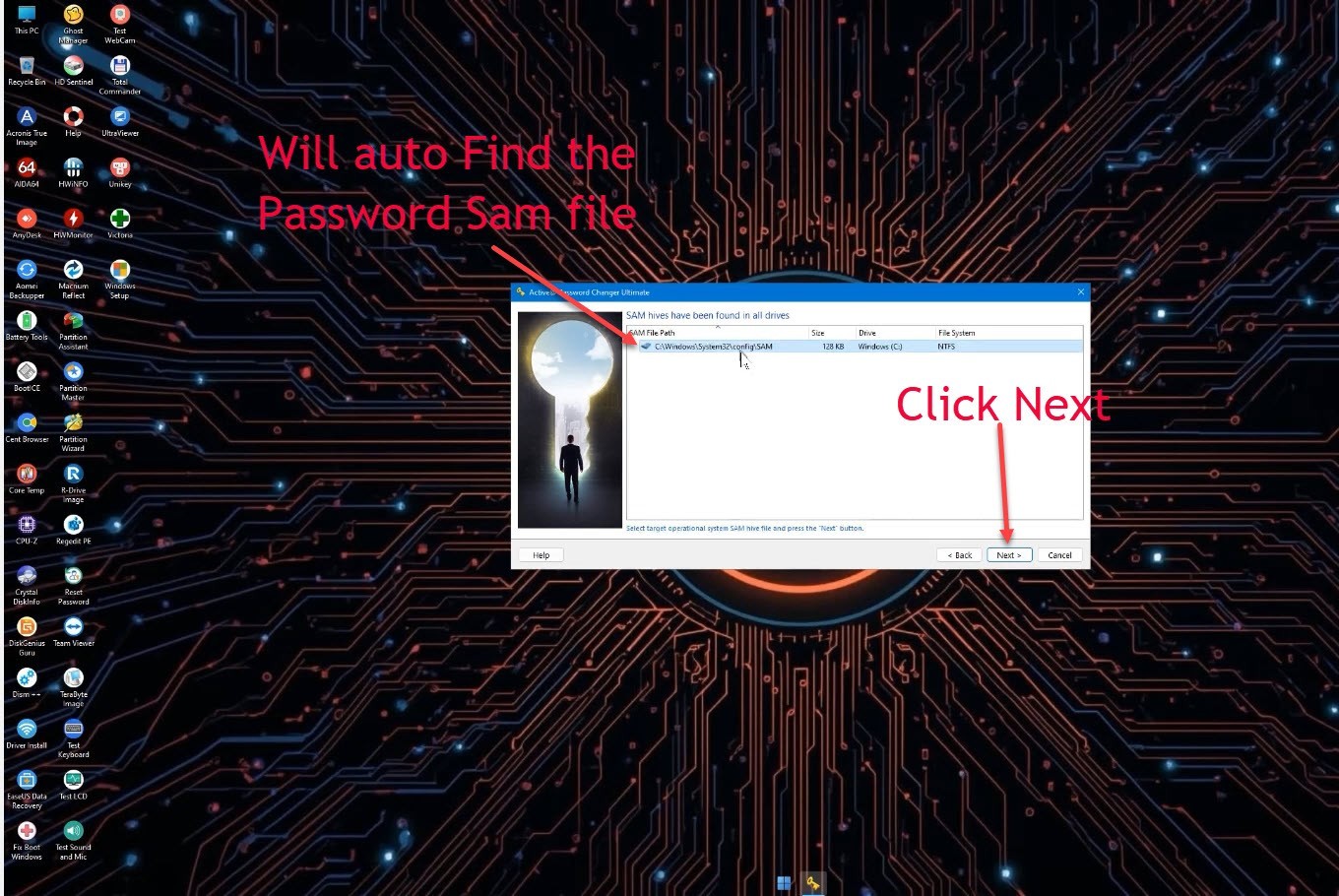 PC Repair Toolkit USB 2026 – User Account Tools