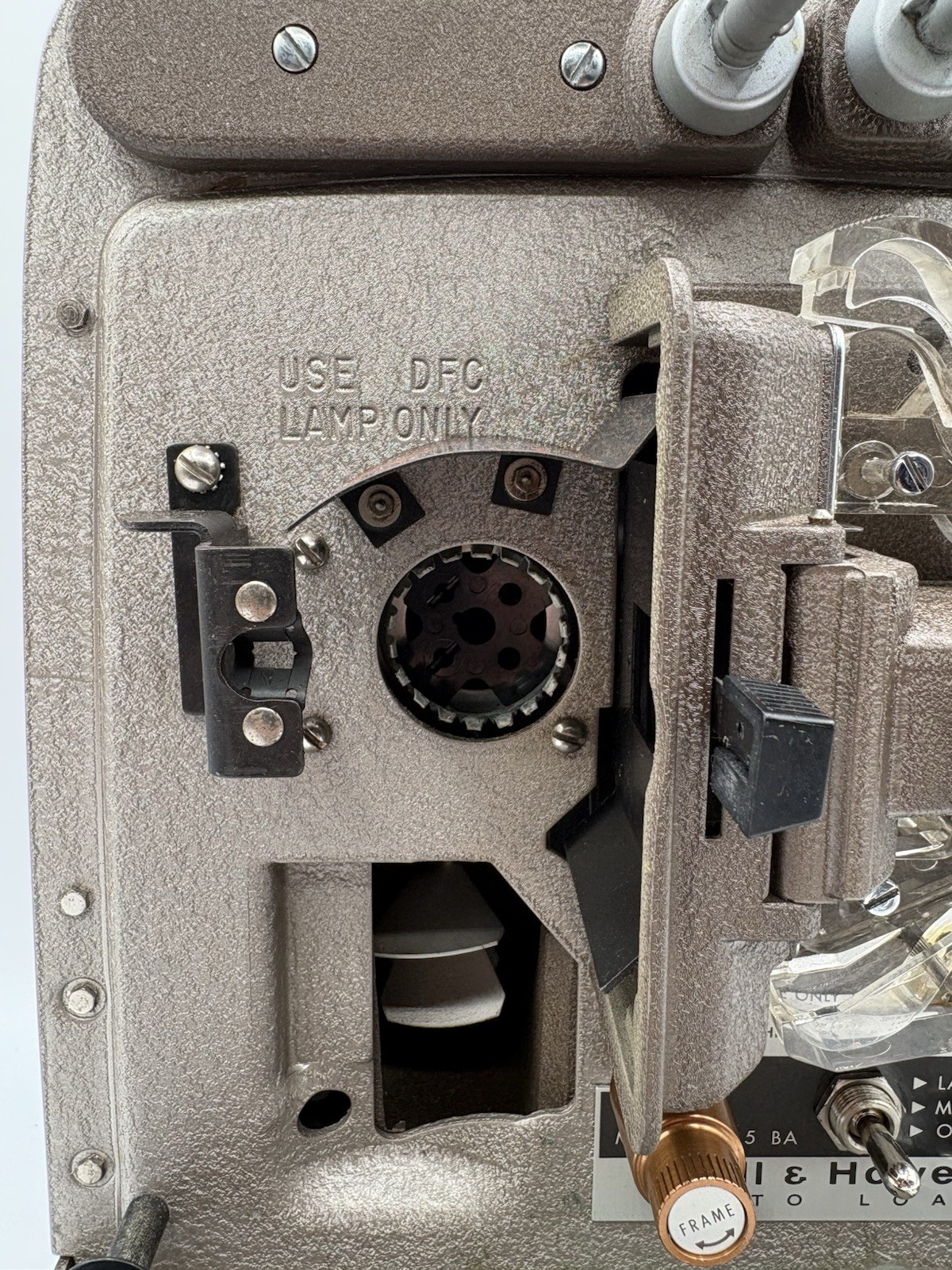 Bell Howell Autoload 8mm Projector Model 245 BA with Working Motor, Box & Manual