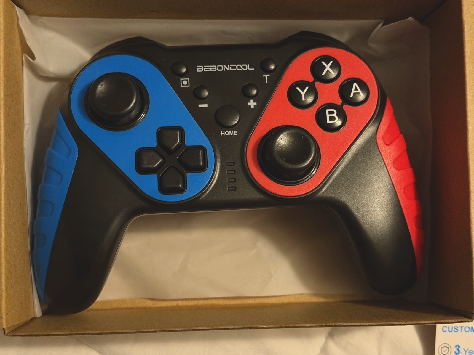 BEBENCOOL Wireless Game Controller for Nintendo Switch new open box NINTENDO