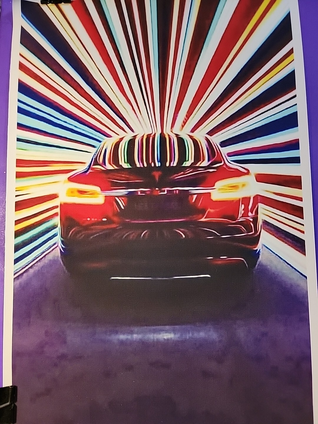TESSLA MAC OFFICE ART 18"×12" Unframed
