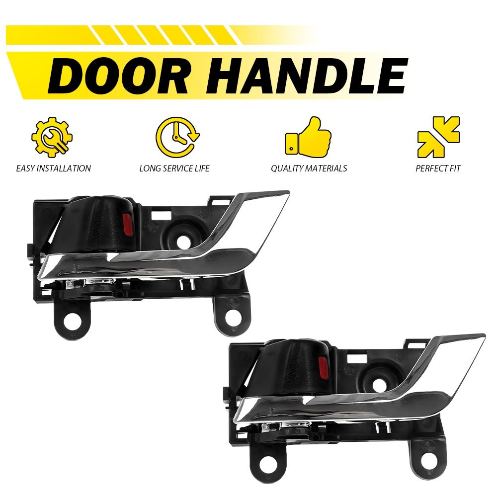 2x For Toyota Highlander 2008-2013 Front & Rear Left Inside Interior Door Handle