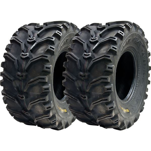 25x12.5-9 KENDA BEARCLAW K299 MUD SNOW ATV TIRES (SET OF 2) 25-12.5-9 25x12.5x9