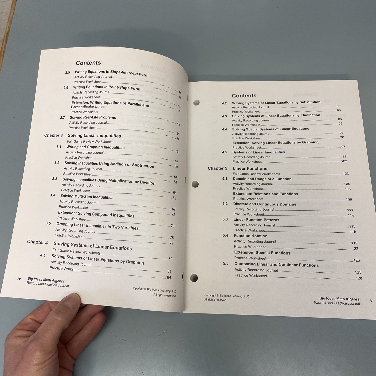 Record and Practice Journal by Ron Larson (2014, Hardcover, New Edition)