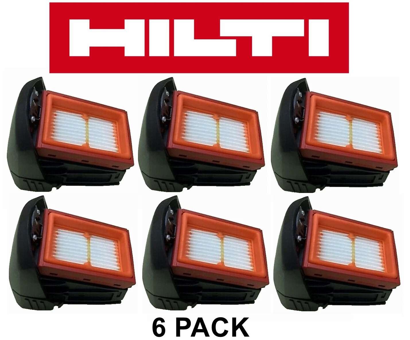 Lot of 6 New GENUINE Hilti Dust Box TE DRS-4-A T1, 2174573 for use on TE DRS­4/6