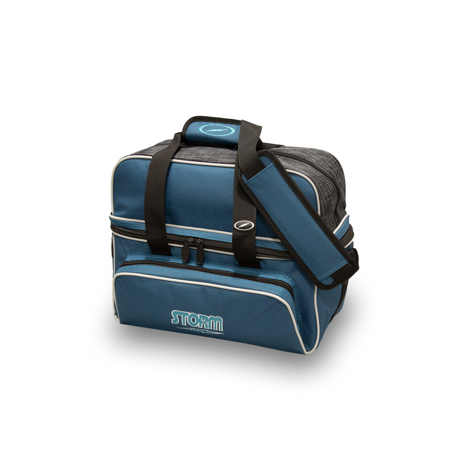 Storm 2 Ball Tote Deluxe Steel Blue/Black