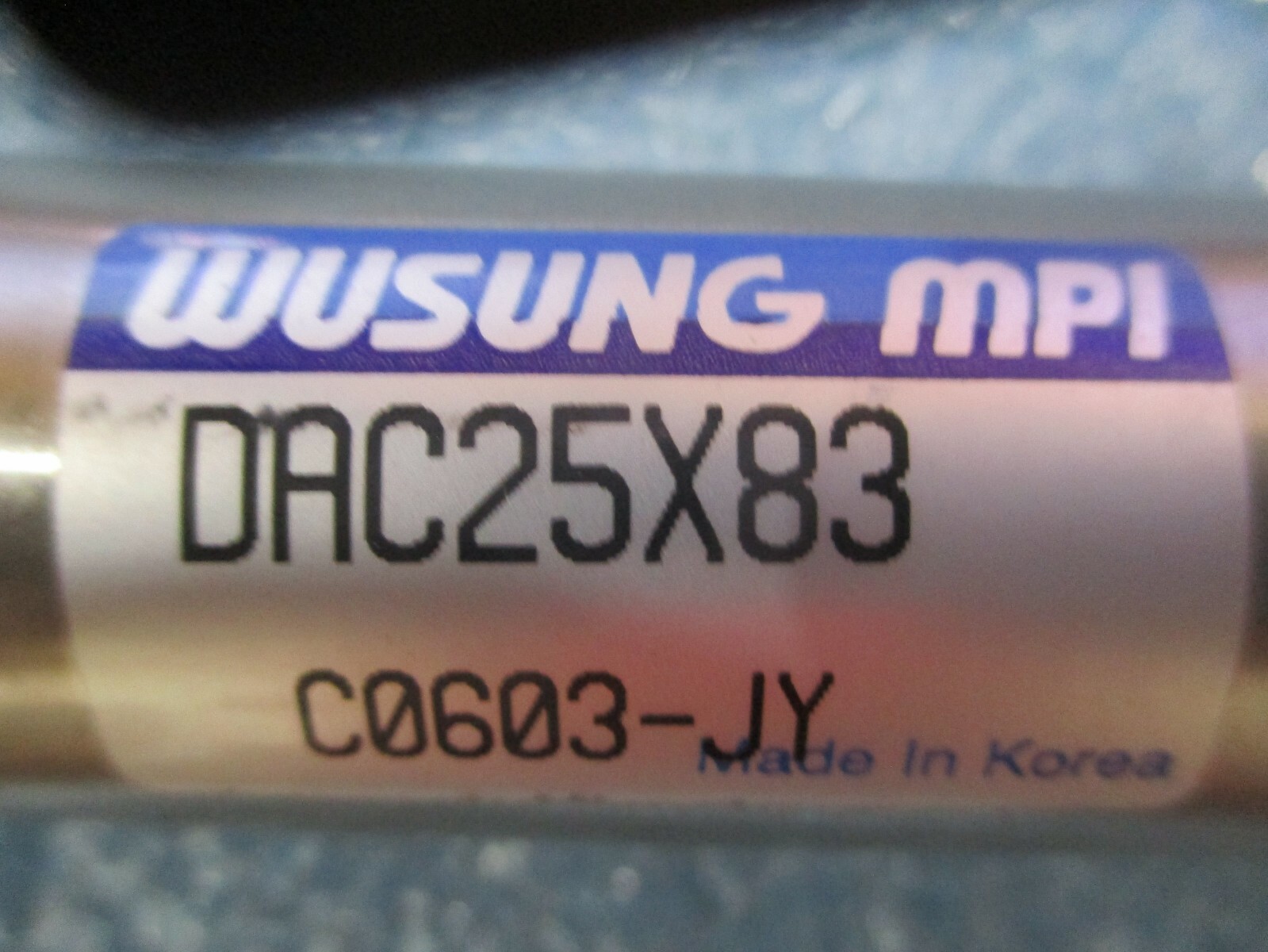 Wusung MPI Model: DAC25X83 Cylinder <