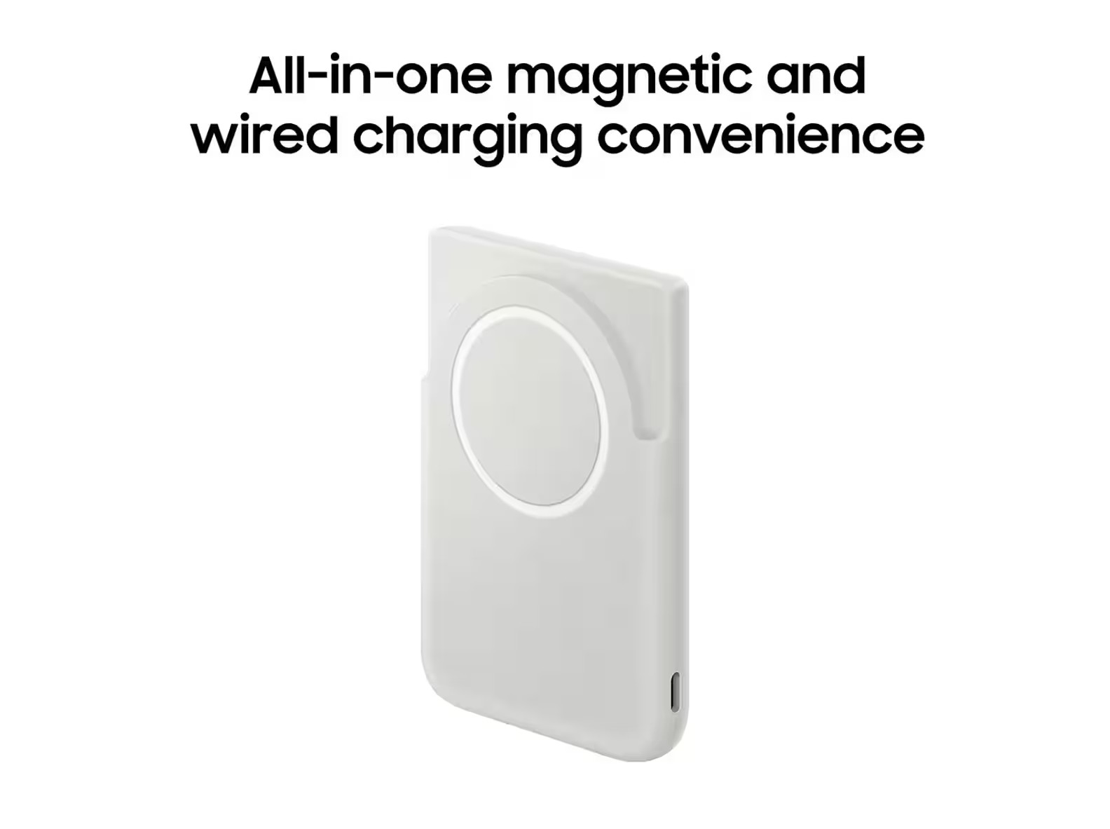 Samsung - Magnetic Wireless Battery Pack - Gray