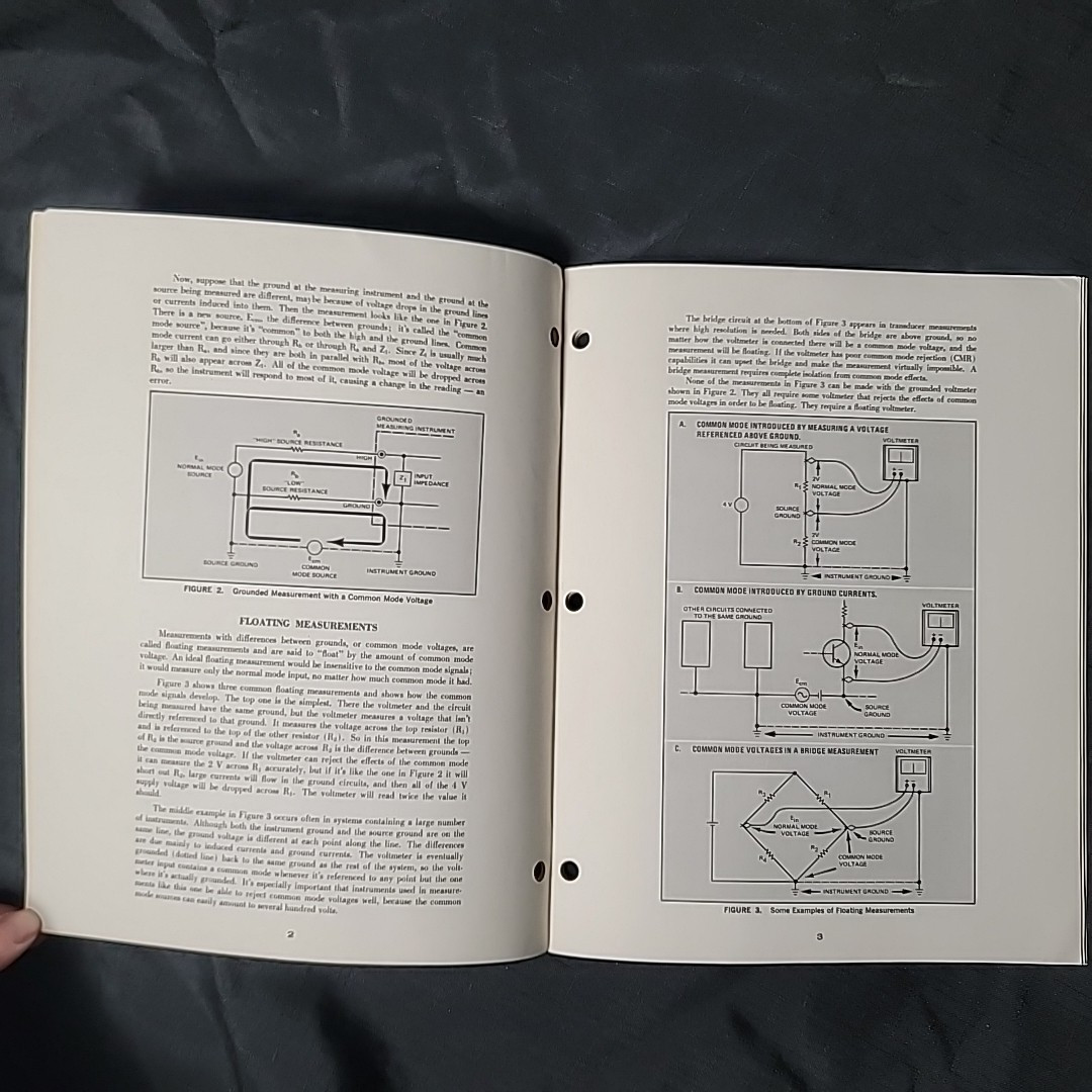 Hewlett-Packard HP Application Note 123 Floating Measurements & Guarding 1970