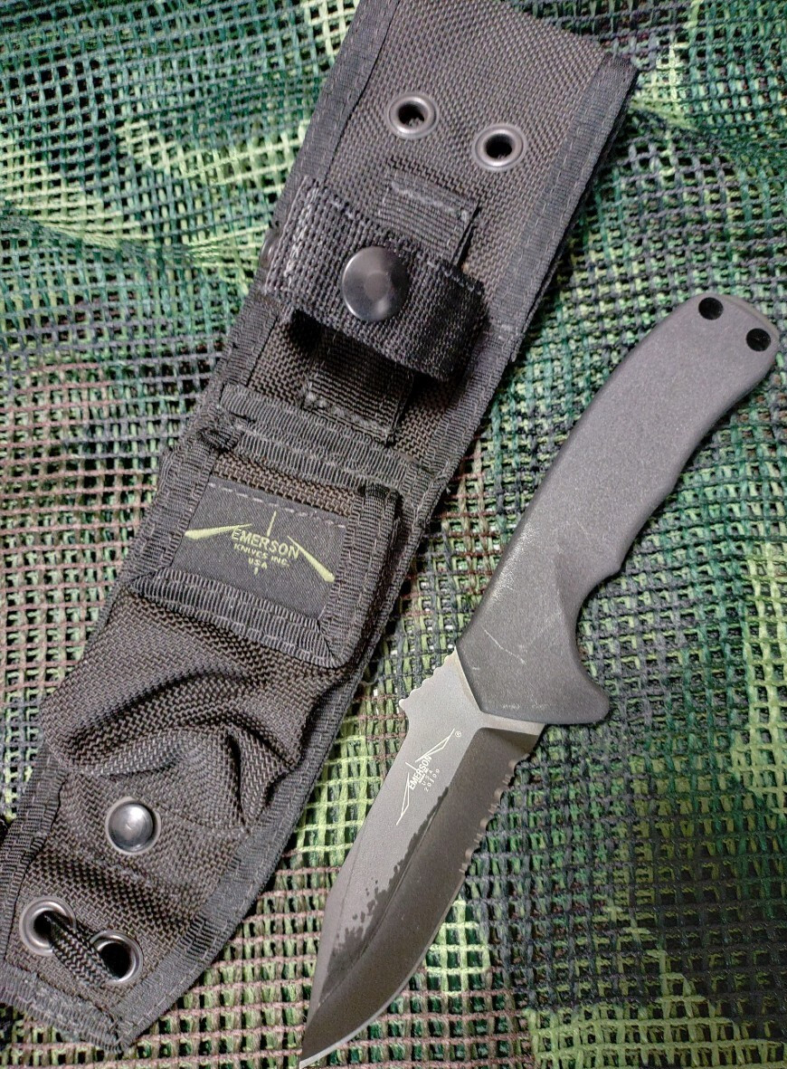 Unused Emerson Knives Police Utility Folding Knife 2000 Vintage Tactical