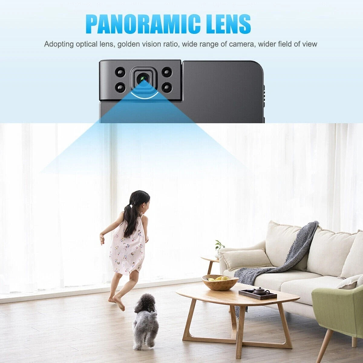 2025 Smart Mini WiFi Camera Wireless 1080P HD Night Cam Home Security