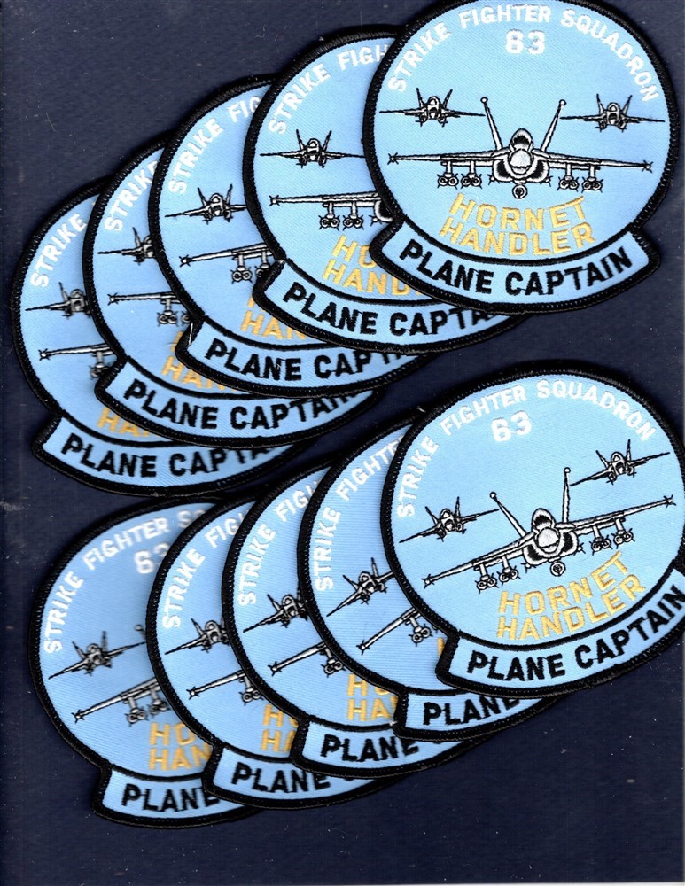 Dealer Lot VFA-83 RAMPAGERS US NAVY F-18 HORNET Squadron Patch Set of 10