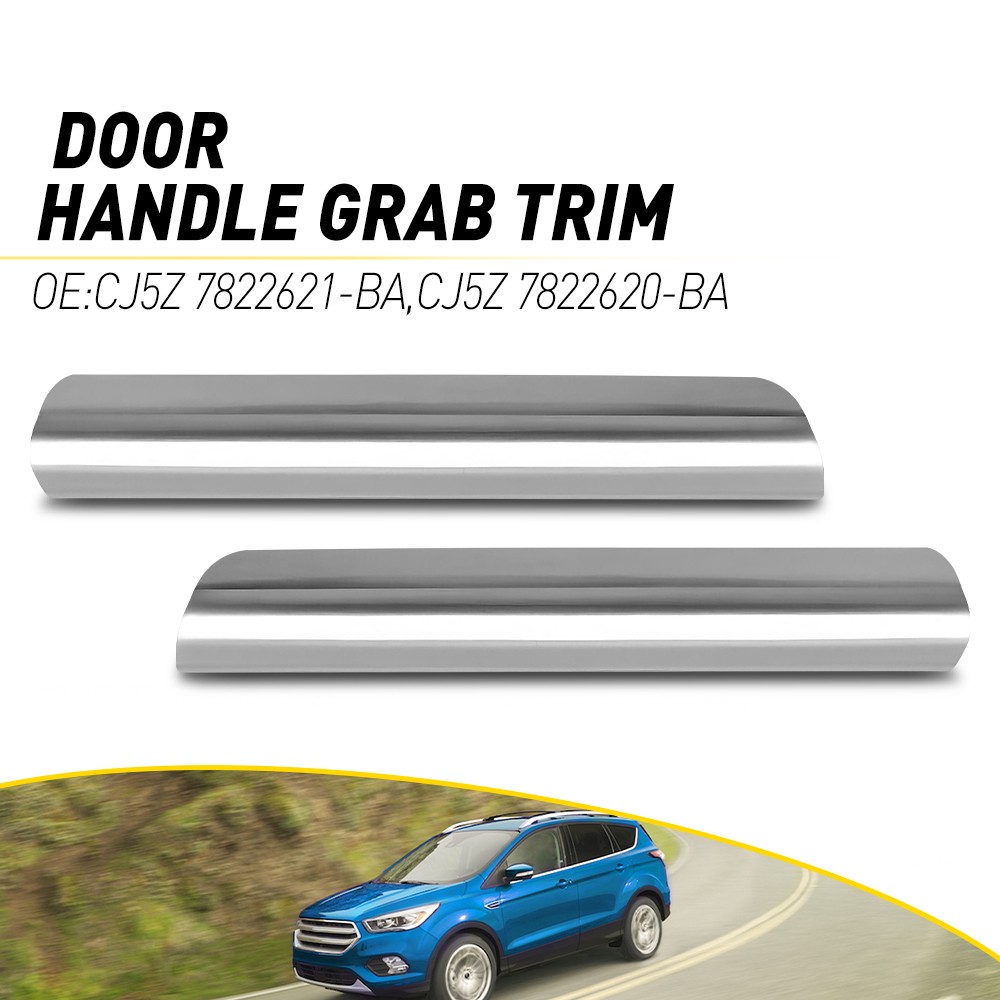 Front Interior Armrest Door Handle Pull Trim Grab Fit Ford Escape 2013-2019 2018